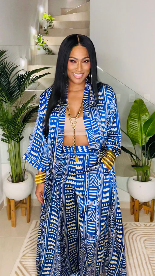 THE LUXE PANT SET (AZUL): 2ND EDITION