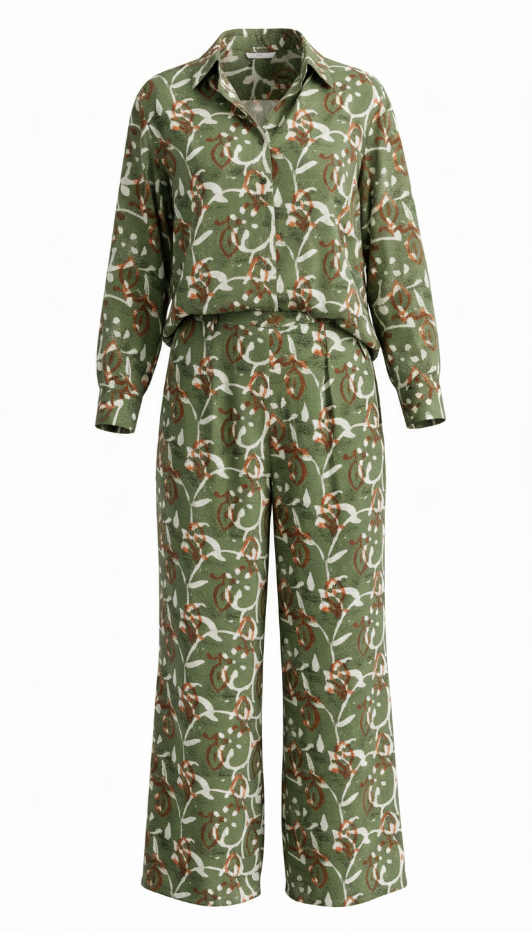 THE ALWAYS READY PANT SET (AVOCADO GREEN)