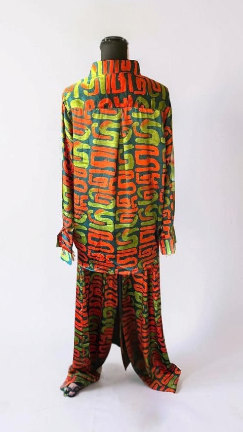 (FINAL SALE) THE AMAZING PANT SET (SIZE LARGE)-(SAMPLE)