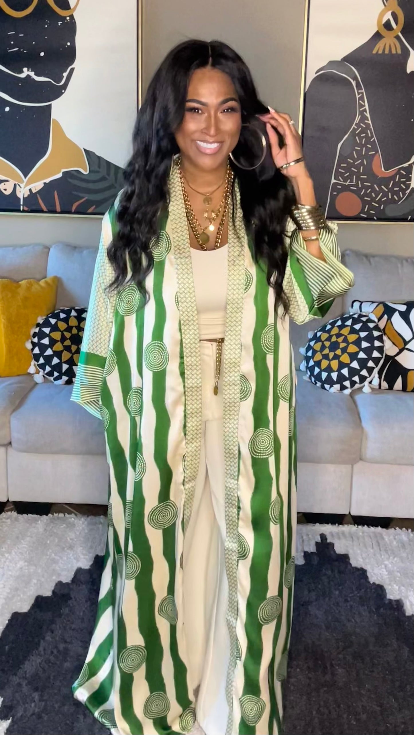 THE YORUBA AUNTIE (GREEN)