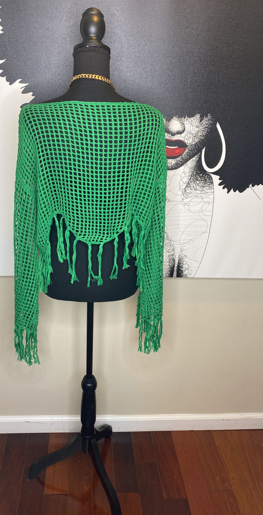 A DAY EXCURSION (CROP TOP)- (GREEN)