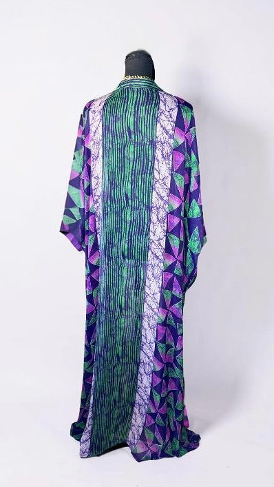 THE NAIROBI SET (2 PIECE SET) GREEN/PURPLE
