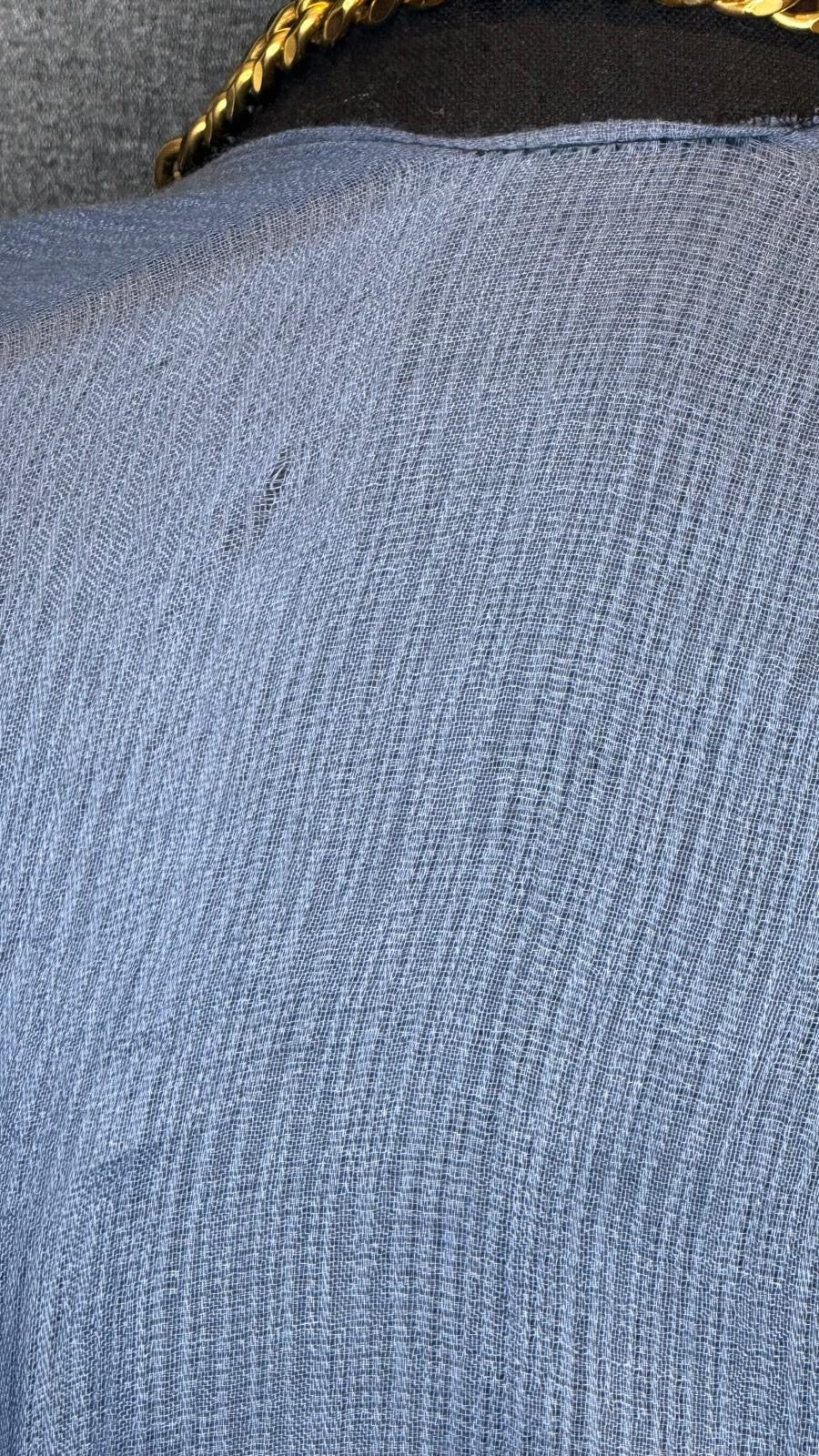 (FINAL SALE ) THE CHAMBRAY SHORTEE (BLOOPER)