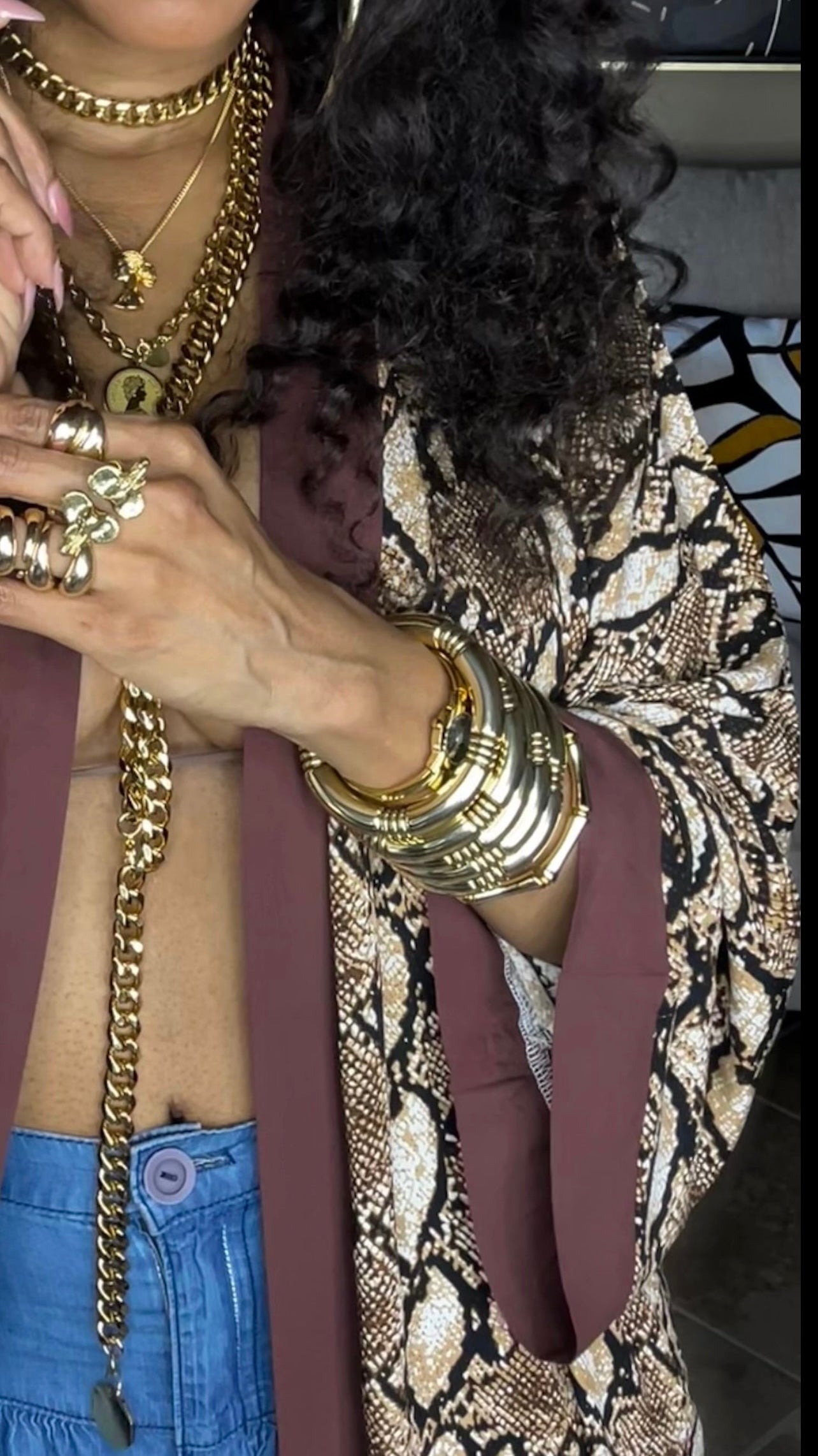 THE BAMBOO BRACELETS (GOLD SET)