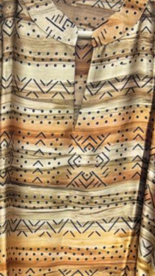 (FINAL SALE) THE STRIPED SIS- GREY (SAMPLE)