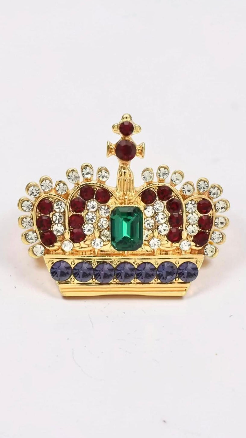 KROWNED (BROOCH)