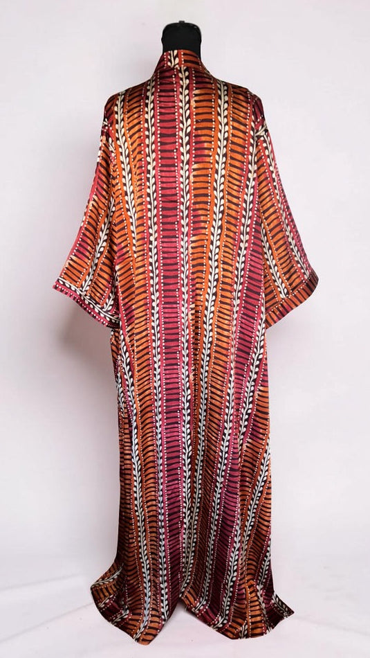 THE ASANTI' SET (2 PIECE SET)- MAROON & RUST
