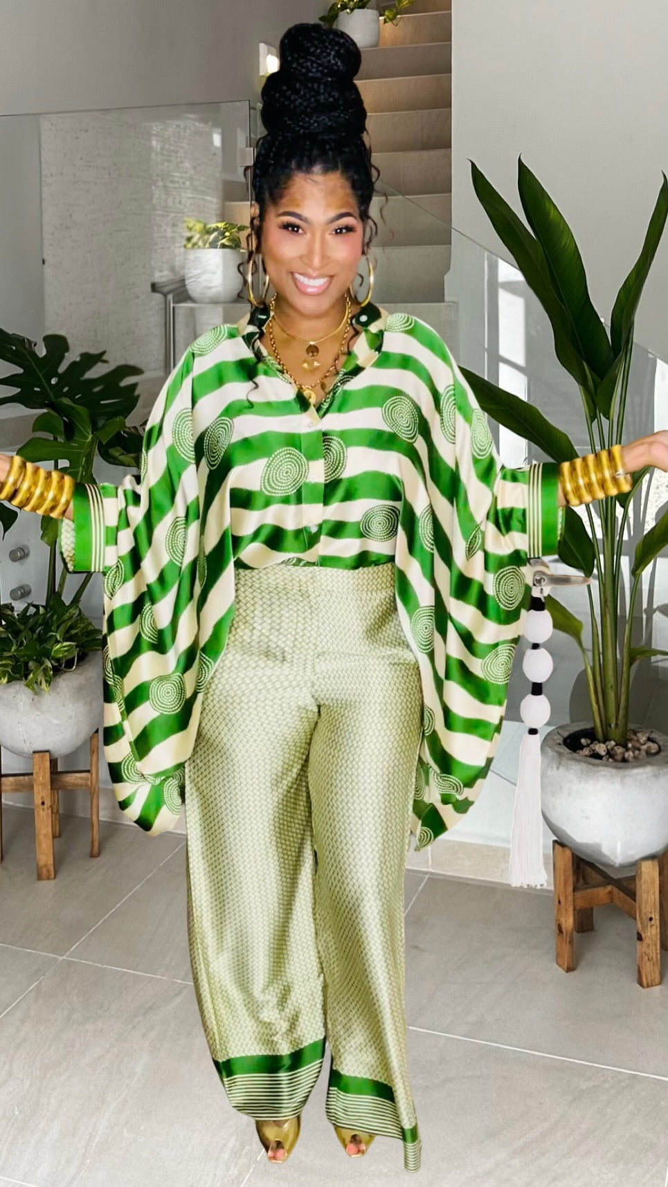 THE YORUBA PANT SET (PRE-ORDER) *LIMITED EDITION* CURVIER