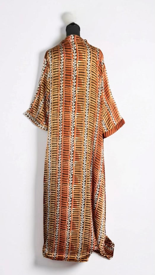 THE ASANTI SET (2 PIECE SET)- AMBER & ORANGE