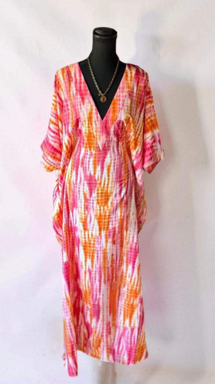 DRAMA FREE V (CORAL & ORANGE)