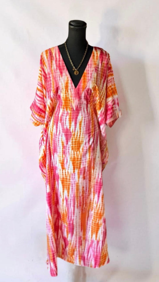 DRAMA FREE V (CORAL & ORANGE)