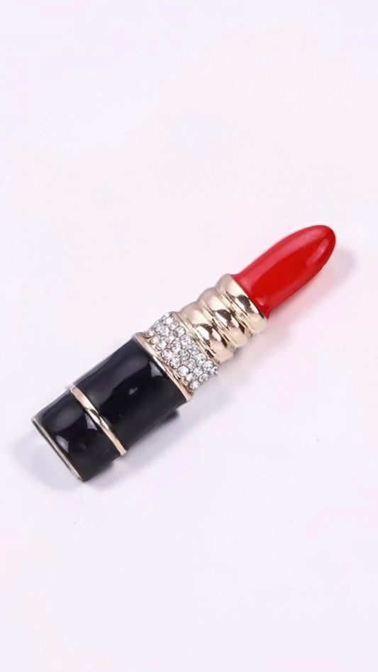 THE PERFECT RED LIP (BROOCH)