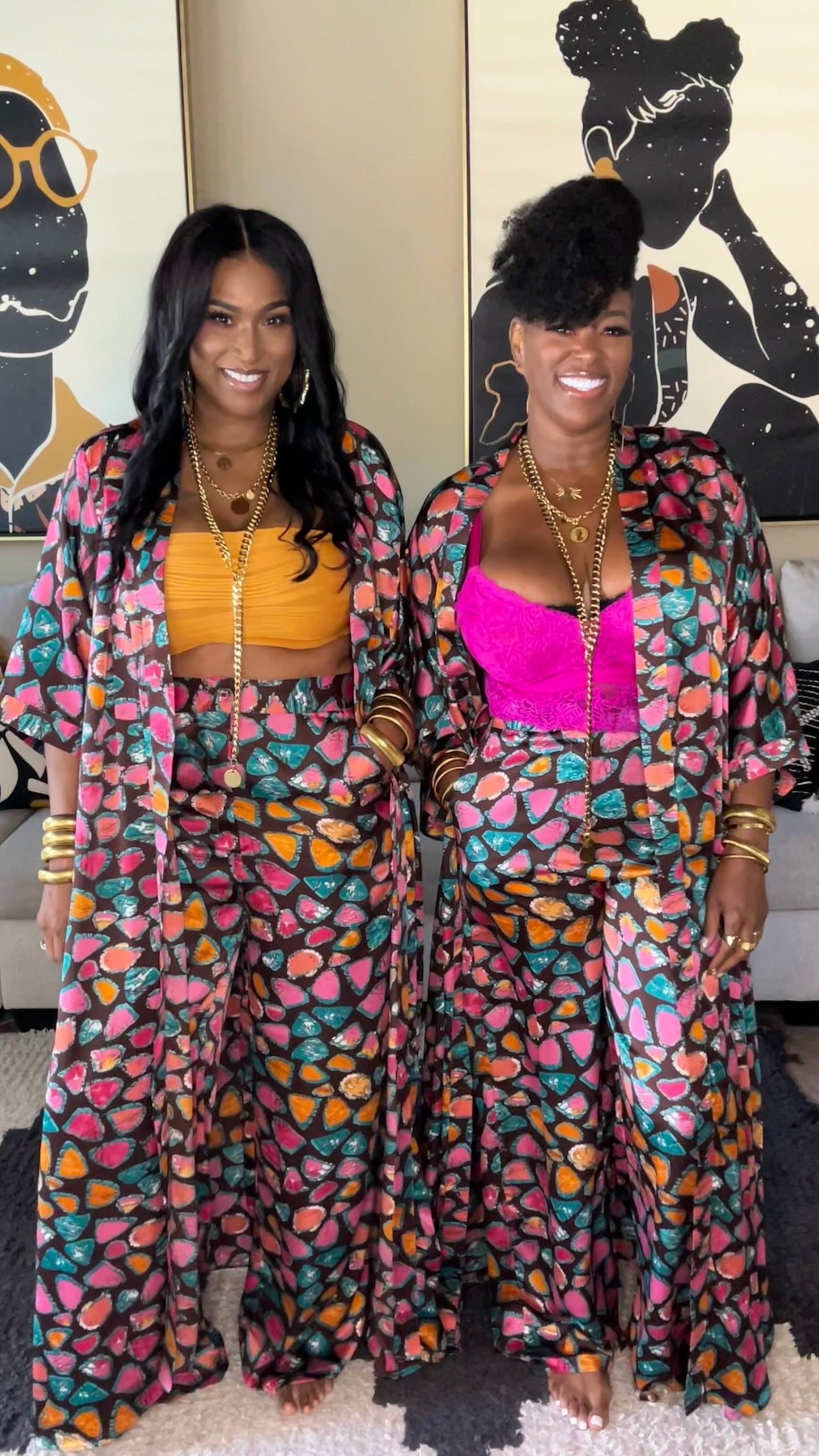 (FINAL SALE) THE EKITI SET (KIMONO + PANT) SAMPLE