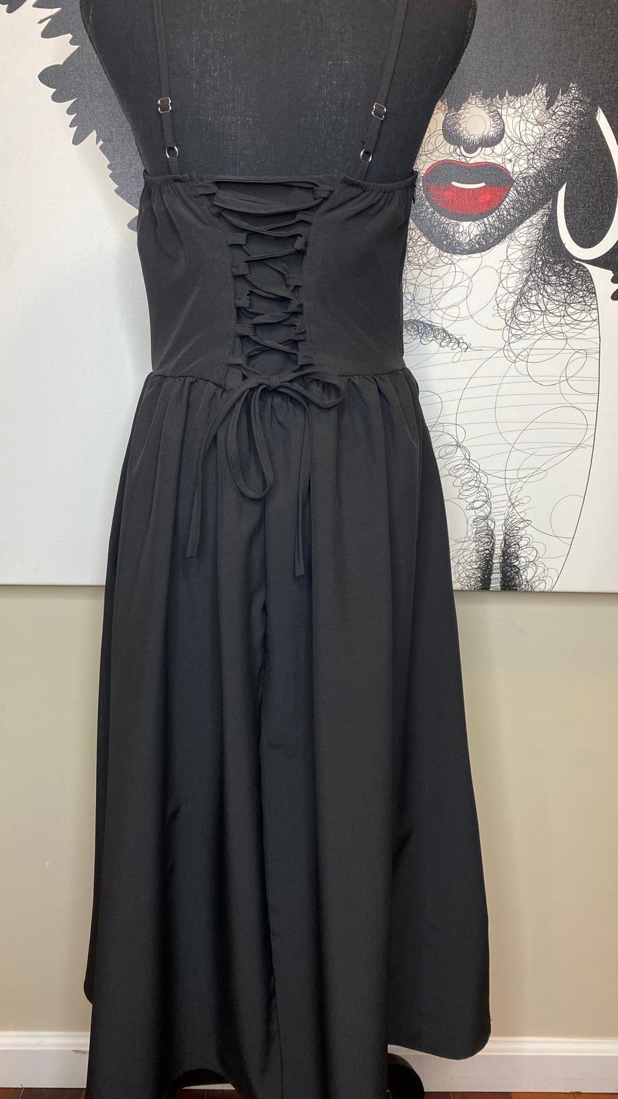 THE MBD (MIDI BLACK DRESS)