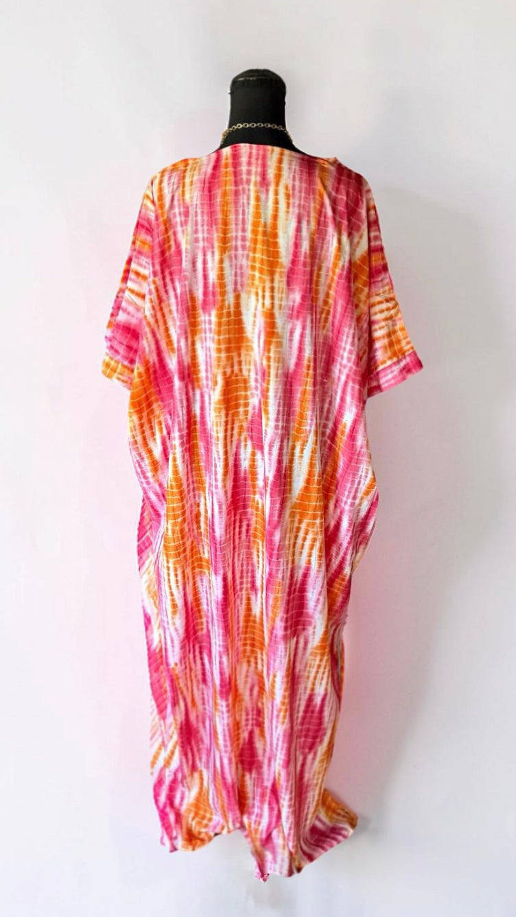 DRAMA FREE V (CORAL & ORANGE)