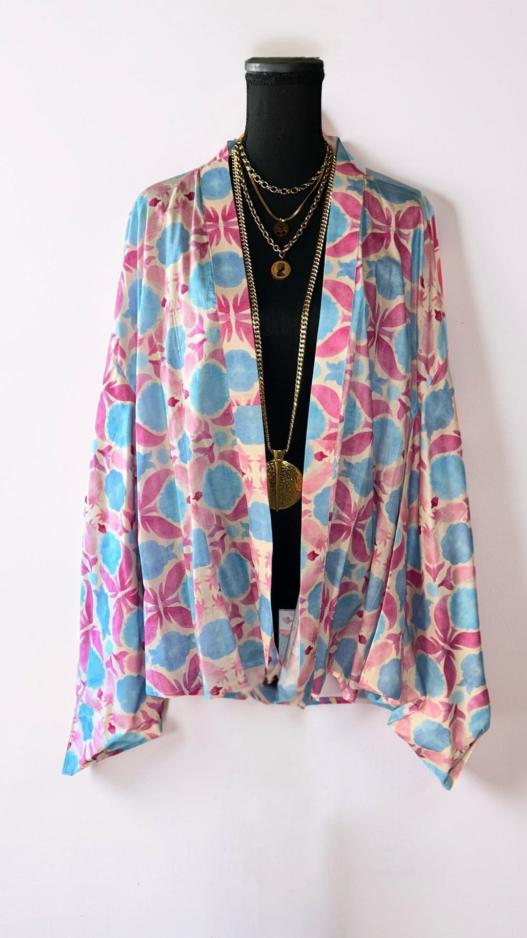 (FINAL SALE) THE SHORT LINEN KIMONO (SAMPLE)