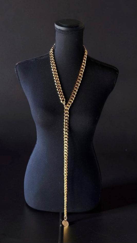 THE THICKEST DOUBLE DRIP NECKLACE