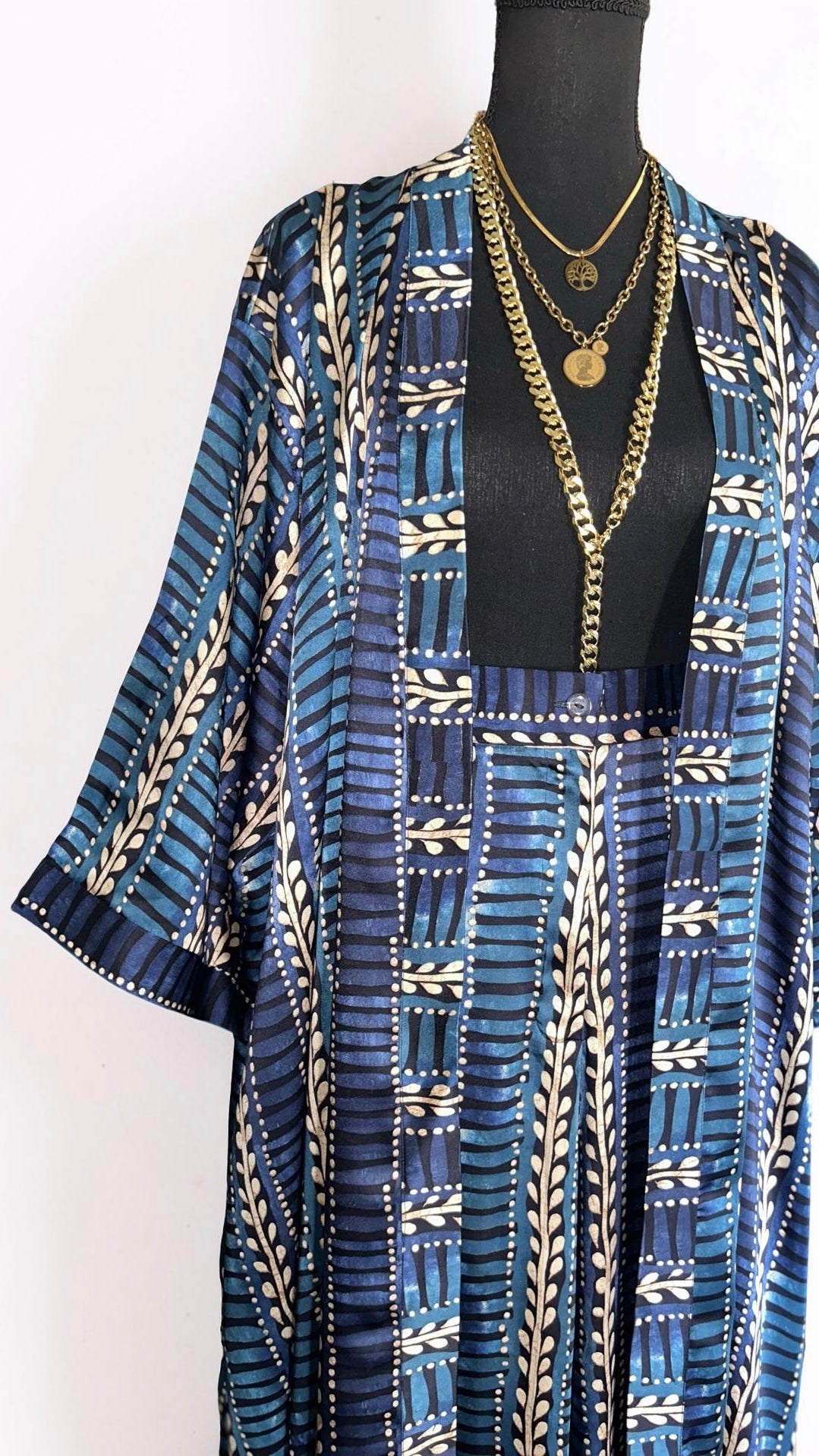 THE ASANTI SET (2 PIECE SET)- BLUE