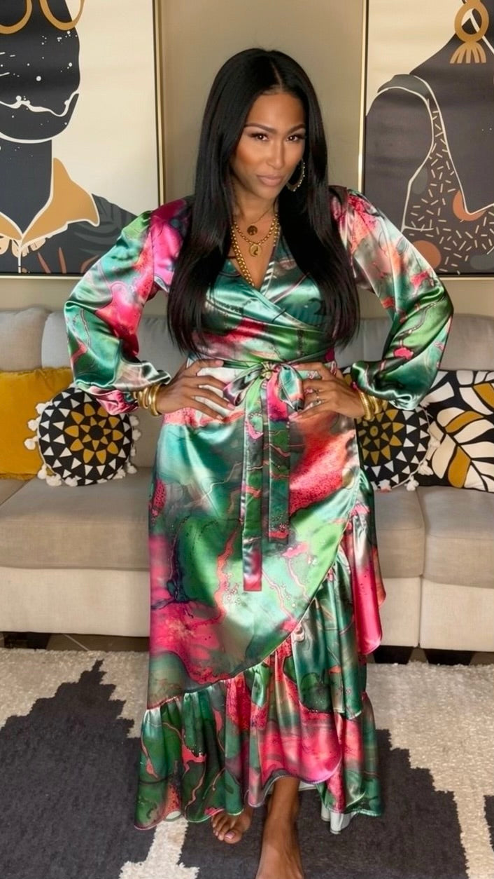 THE PRETTY WRAP DRESS (LIMITED EDITION) *NO RESTOCKS*