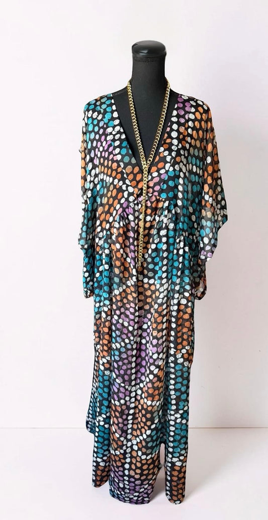 SHE'S FOR THE BEACH (PASTEL DOTS)