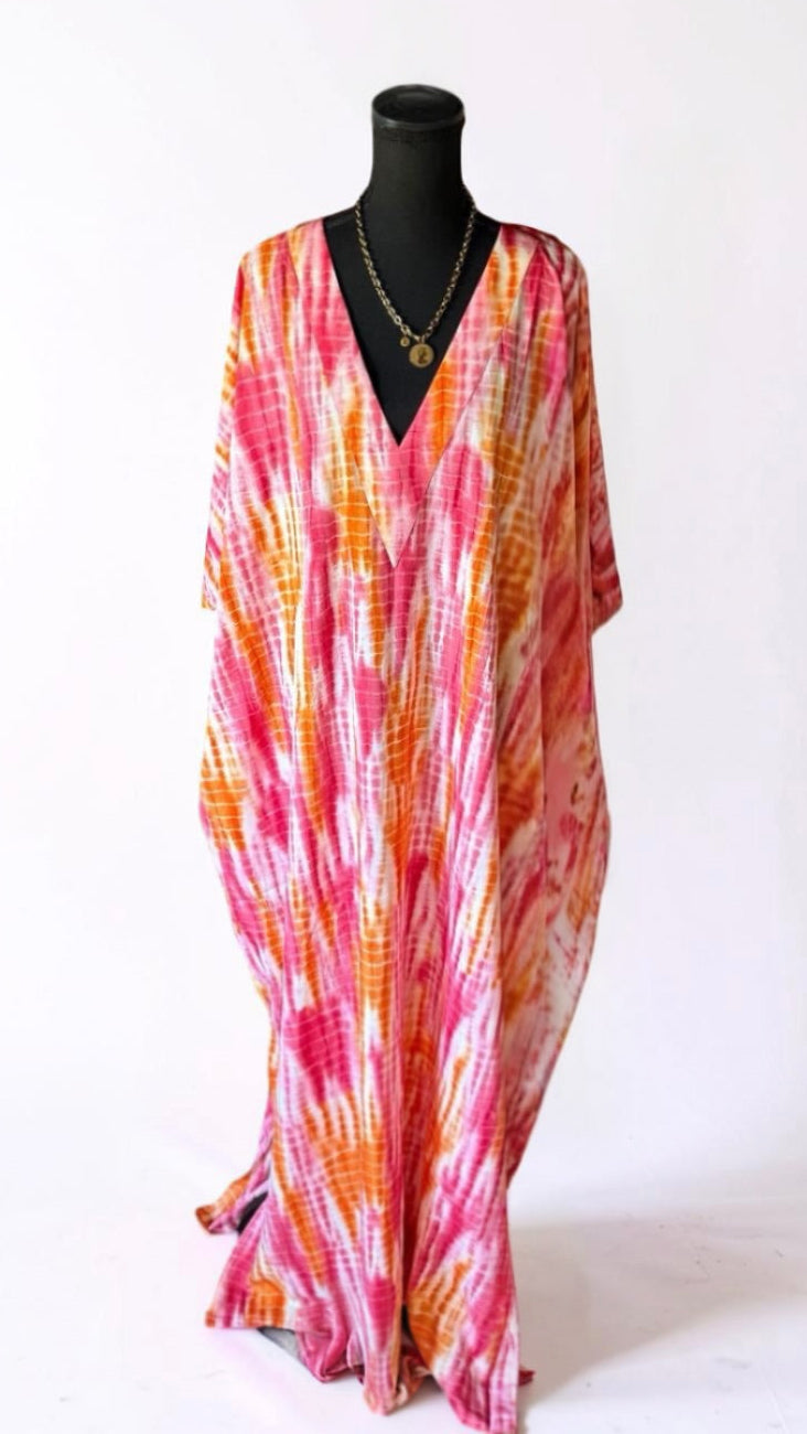 DRAMA FREE V (CORAL & ORANGE)