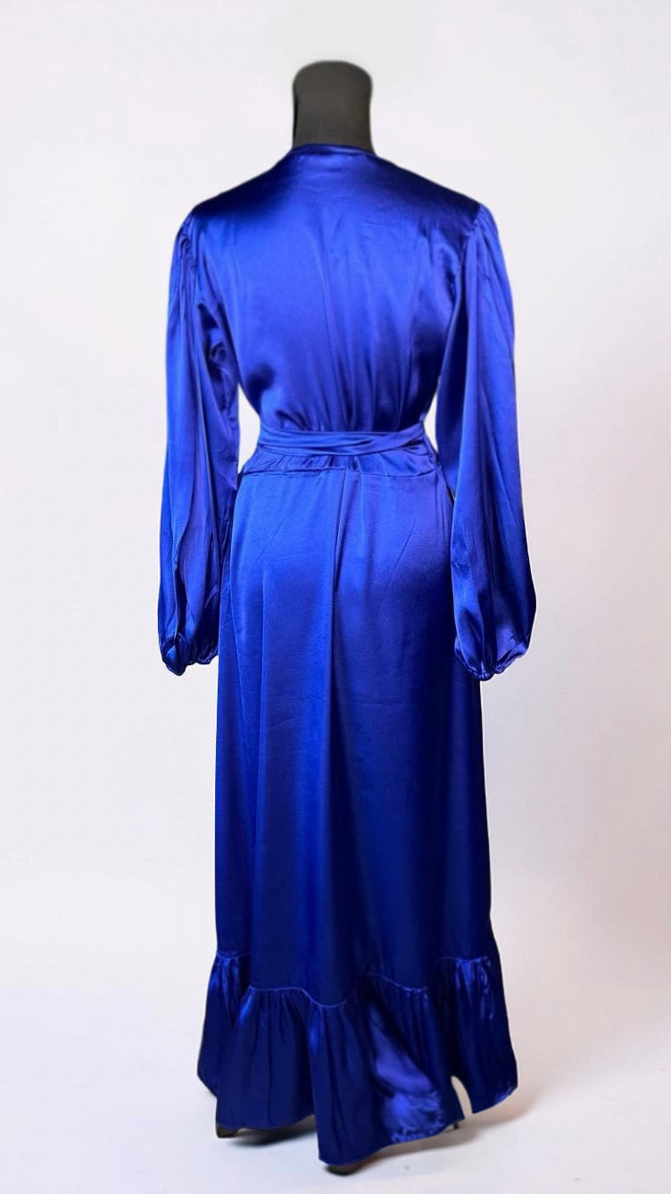 THE SOLID WRAP DRESS