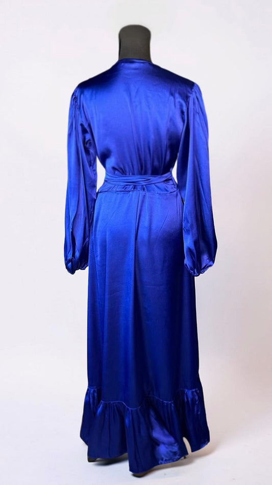 THE SOLID WRAP DRESS