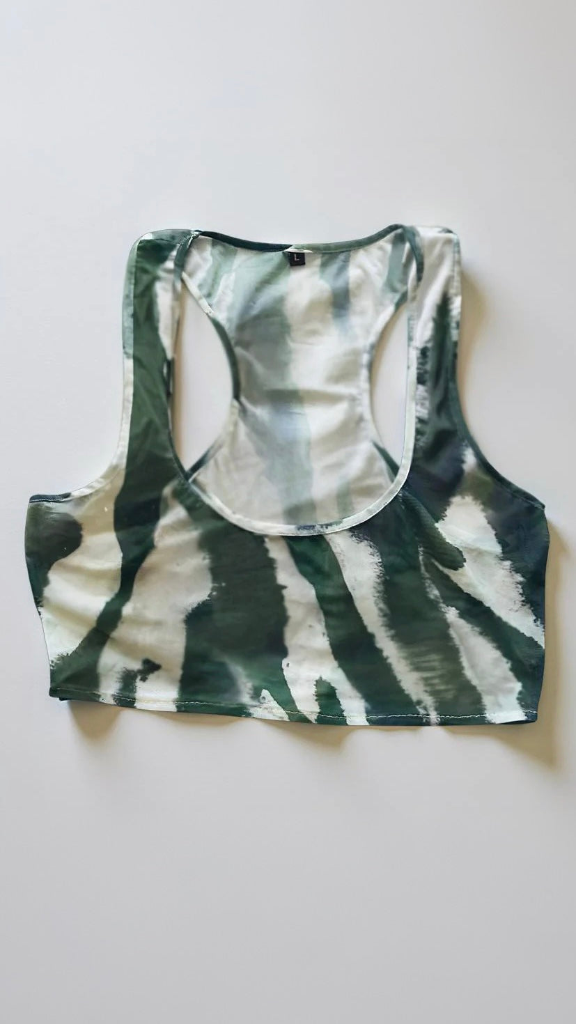 MAJESTIC CROP TANK TOP