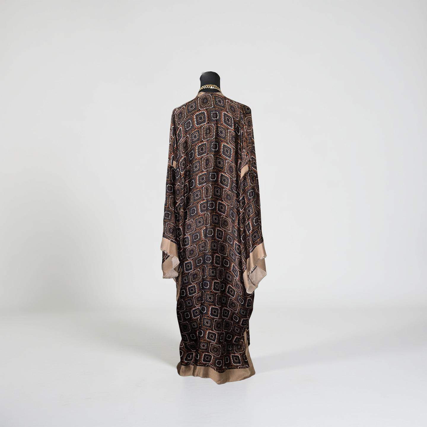 (FINAL SALE) CHOCOLATE TIE  (SAMPLE)