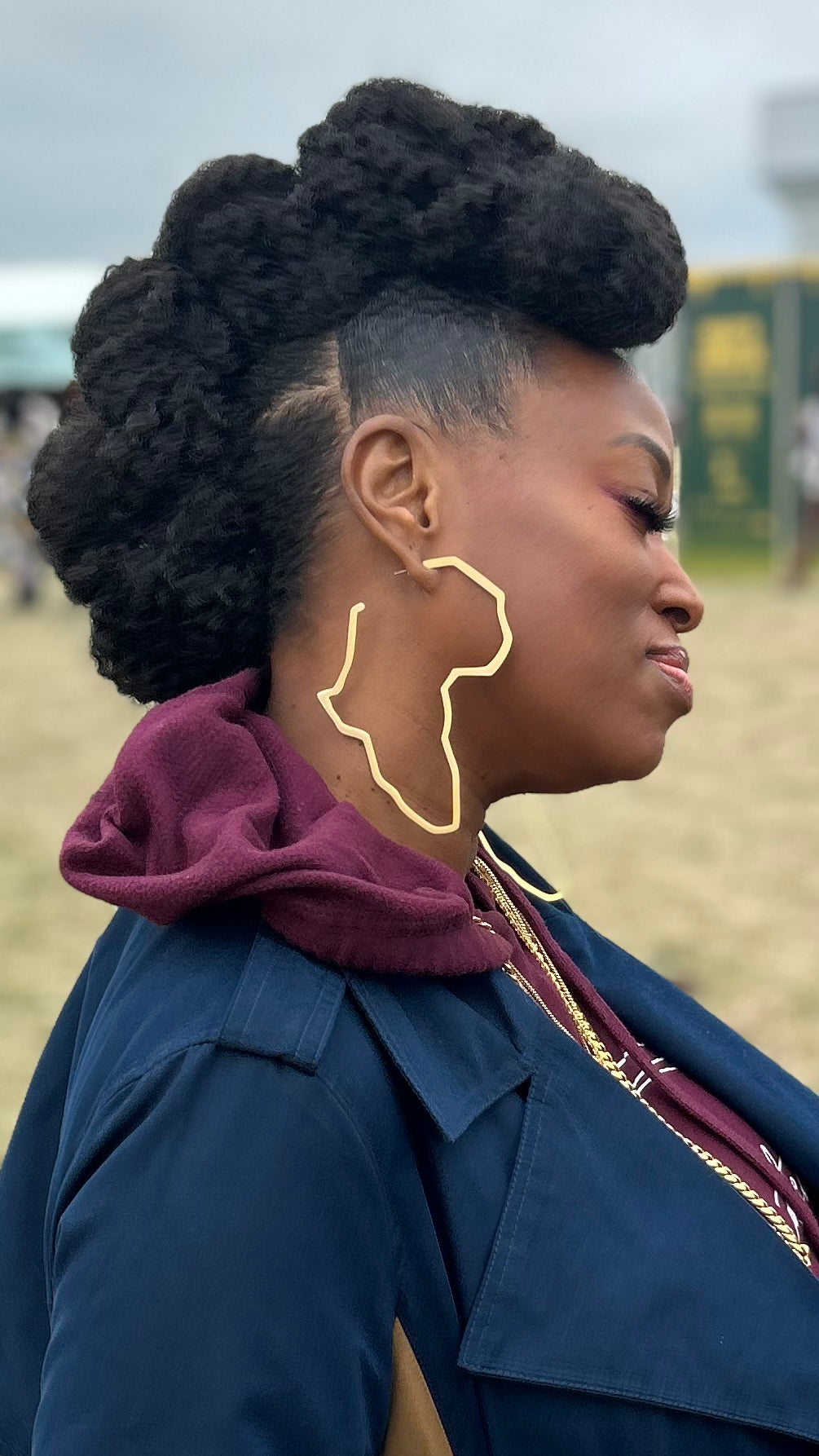 Thee Continent Earrings