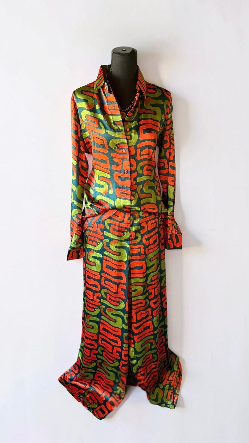 (FINAL SALE) THE AMAZING PANT SET (SIZE LARGE)-(SAMPLE)