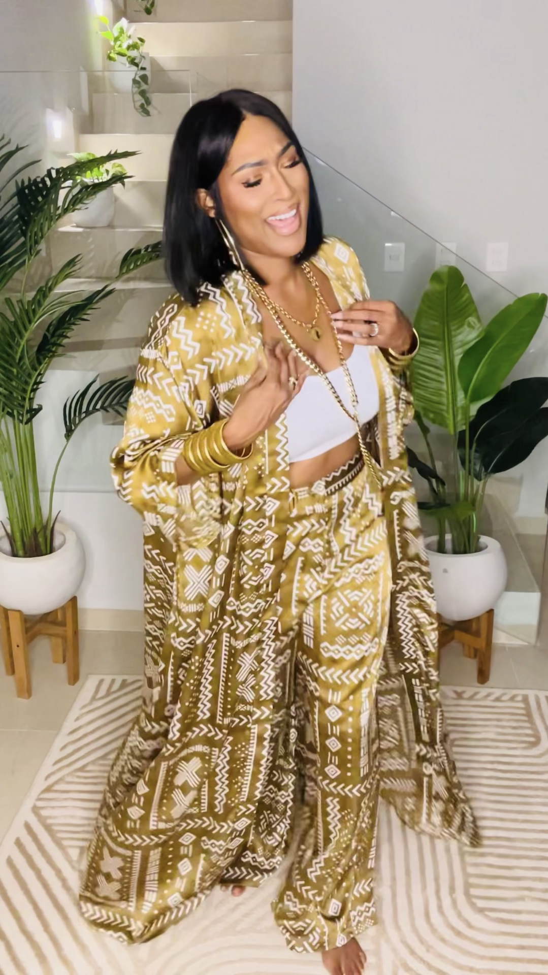 THE CULTURED PANT SET (SAGE)