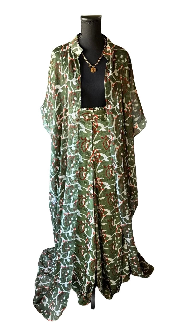 THE ALWAYS READY VACATION SET (2 PIECE SET) OLIVE