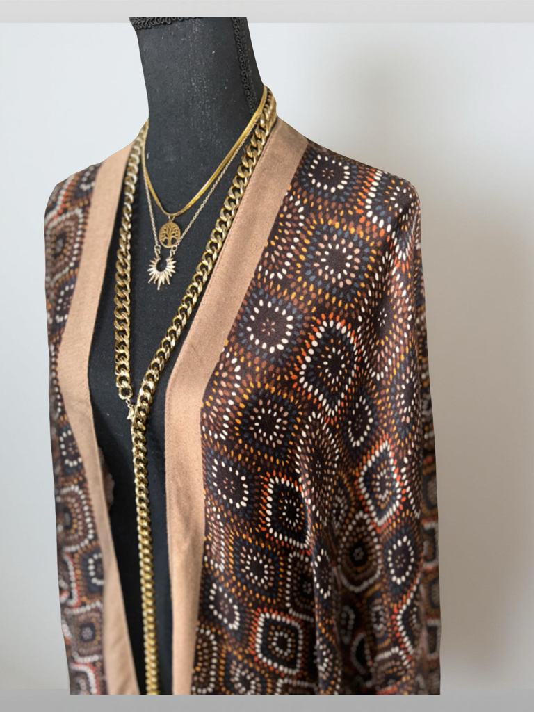 (FINAL SALE) CHOCOLATE TIE  (SAMPLE)