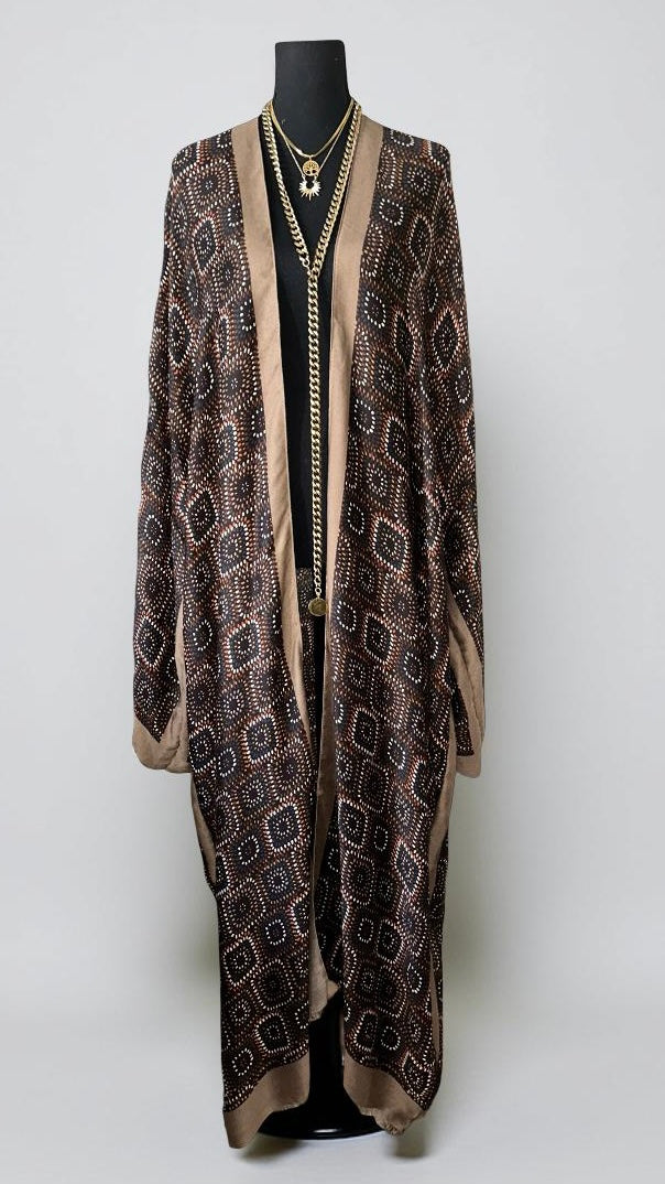 (FINAL SALE) CHOCOLATE TIE  (SAMPLE)