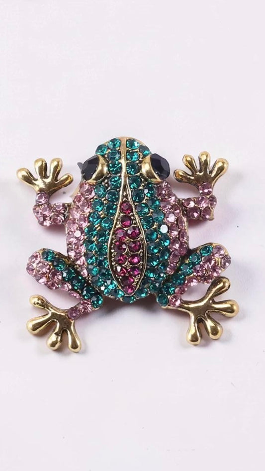 FEELIN' FROGGY (BROOCH)